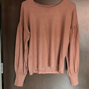 Abercrombie and Fitch Ballon Sleeve Top